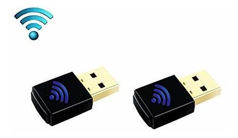 Paquete De 2 Soportes Y / L Wf40 Wi-fi Usb Dongle Y Teléfono