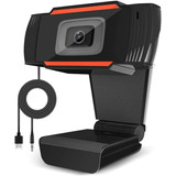 Cámara Web Webcam Con Micrófono Auto Focus Hd 720p Webcam