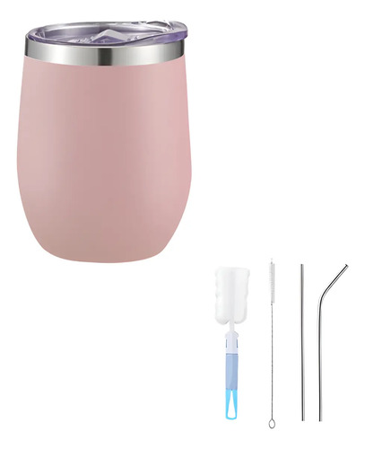12oz Acero Inoxidable Con Tapa Anti-fugas Copa Térmica