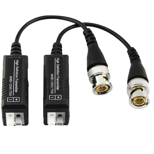 Balun Cctv Hd Pasivo Ahd Hdtvi Hdcvi  Bnc A Cable Utp X 100