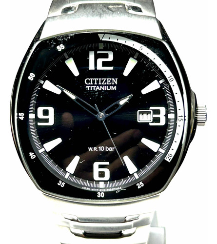 Reloj Citizen Quartz Titanium Sumergible 100m.ref.bk237054e