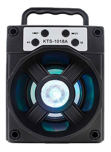 Parlante Bluetooth Inalámbrico Potente Con Luces Kts-1018a
