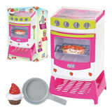 Fogãozinho Brinquedo C/ Forno E Acessórios Infantil Menina