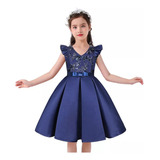 Vestido De Fiesta Elegante Bebé Niña Princesa Boda 2-10 Años