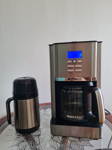 Combo Cafetera Top House Cm1705 + Termo En Acero Inoxidable!