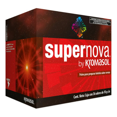 Supernova Energía 36 Sobres Bebida Sabor Cereza Kromasol | Envío gratis