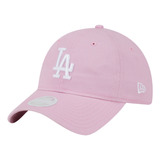 Gorra New Era Mlb 9twenty Los Angeles Dodgers 2024 Mujer Ros