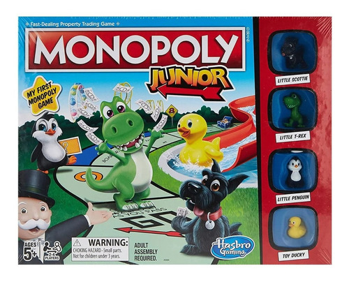 Juego De Mesa Monopoly Junior Hasbro A6984