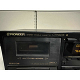 Pioneer Stereo Double Cassette Ct-w601r