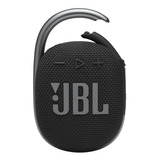 Bocina Jbl Clip 4 Portátil Con Bluetooth Waterproof Black 