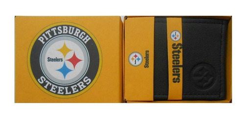 Cartera Piel Pittsburgh Steelers