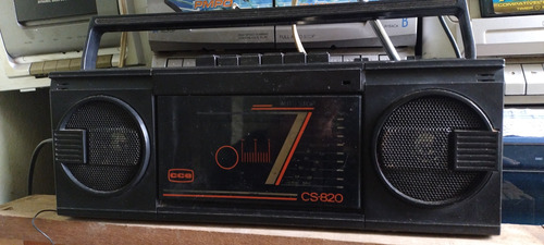 Rádio Gravador Cce Cs820 Funciona Mal Contato Botões Raspand