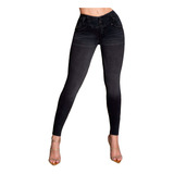 Jeans Mujer Pantalón Colombiano Mezclilla Strech Push Up 008