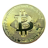 Bitcoin Replica 2023, Bañado En Oro 24k, Conmemorativa, Edic
