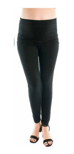 Leggings Maternidad Licra C/ Ajustador -4001cha