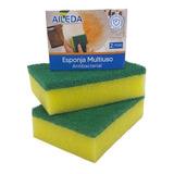 Esponja Multiuso Antibacterial Pack X 2