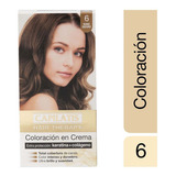  Capilatis Coloración En Crema Kit Completo - Los Tonos Tono 6 Rubio Oscuro