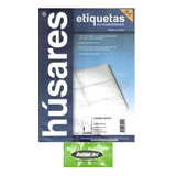 500 Hojas Etiquetas Autoadhesivas Husares H34113 A4 10,5x4,1