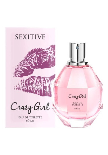 Perfume Sexitive Crazy Girl Femenino C/feromon Estimula 60ml