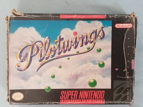 Pilotwings Super Nintendo En Caja Snes