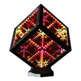 Hypercube Nano Infinity Cube - Luz Led Con Soporte, Lámpara