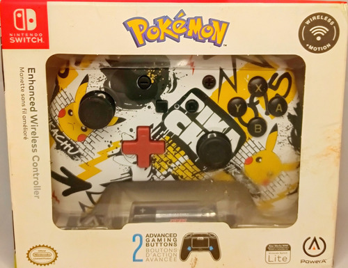 Controle Nintendo Switch Sem Fio Pokemon / Power A