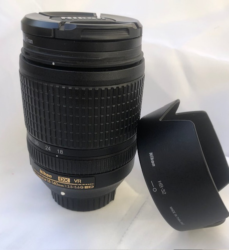 Lente Nikon Af-s Dx 18-140mm Vr F/3.5-5.6g + Filtro Nd Bower