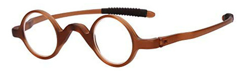 Montura - Agstum Tr90 Small Round Eyeglasses Retro Reading G