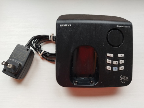 Gigaset Siemens Cl6015 Base + Fonte Telefone Sem Fio Só Base