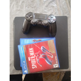 Playstation 4 Slim 1tb + 2 Controles + 2 Juegos