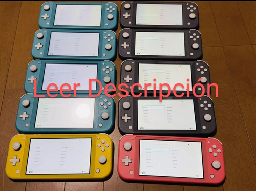 Nintendo Switch Lite Para Reparar O Piezas Leer Descripción 