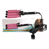 Plancha Rizadora Ondas Pelo Pinza Cabello Sirena 3 Barriles 