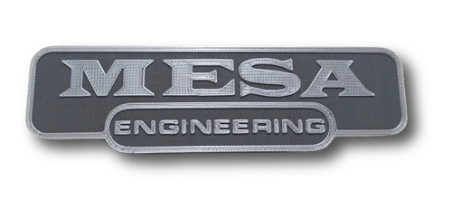 Logo Mesa Engineering  12x4cm - Impresión De Calidad