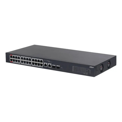 Switch Poe 26 Puertos 24 Poe 2 Uplink 2 Puertos Sfp 8.8 Gbps