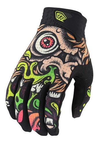 Guantes Bici Air Bigfoot Negro / Verde Tld Original