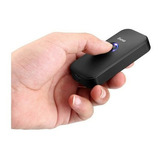 Escáner 2d Reader Code Barras Wireless Bluetooth Usb Cor Preto