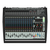 Mixer Europower Behringer Pmp6000 Consola Potenciada