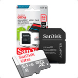 Cartão De Memória Sandisk Ultra 170mb/s 64gb P/câmeras Wi-fi