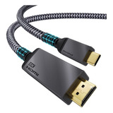 Cable Usb C A Hdmi 8k, 48 Gbps, Cable Adaptador De Tipo...