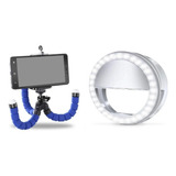 Luz Led Para Gravar Videos + Tripe P/ Celular Mesa Envio 24h