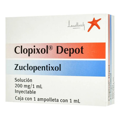 Clopixol Depot Solución Inyectable 200 Mg\u002Fml, 1 Ampolleta 1 Ml | Envío gratis