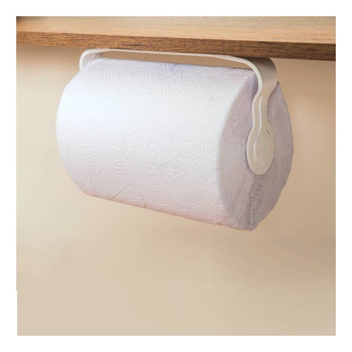 Soporte Plástico Sencillo Para Rollo De Papel Cocina