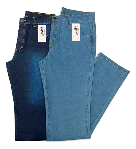  Kit  2 Calça Jeans Masculina Tradicional (sortidas)