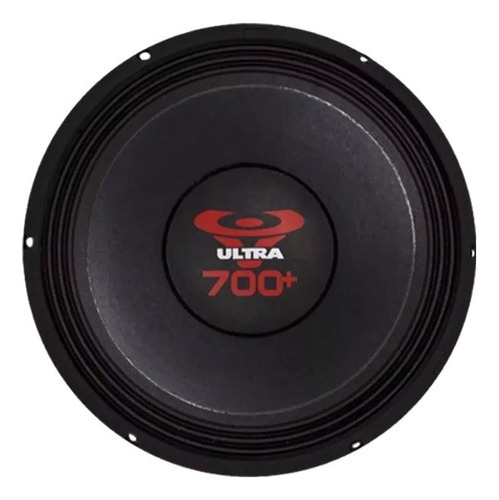 Alto Falante Woofer Ultravox Ultra 700 + 12 Polegadas 700rms Cor Preto