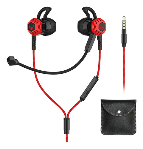 , Audífonos Gamer Langsdom G100x Auriculares Gaming (rojo) ,