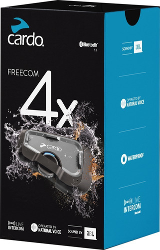 Intercomunicador Casco Cardo Freecom 4x Single Plus Avant