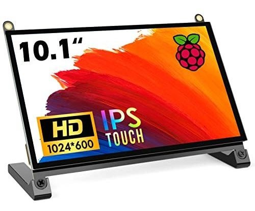 Monitor Táctil Pantalla Raspberry Pi  10.1 Ips Fhd 1024×600