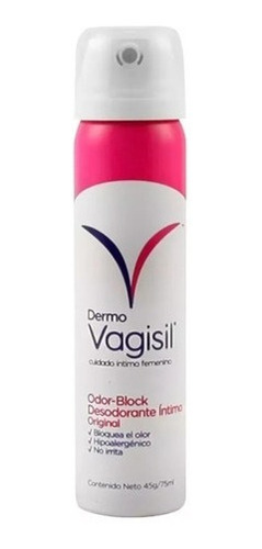 Dermo Vagisil Desodorante Intimo Aerosol X 75