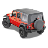 Toldo Suave  Para Jeep Jk 10-18 4p Con Polarizado