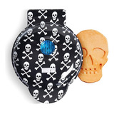 Wafflera Mini Dash Calavera Black Skull